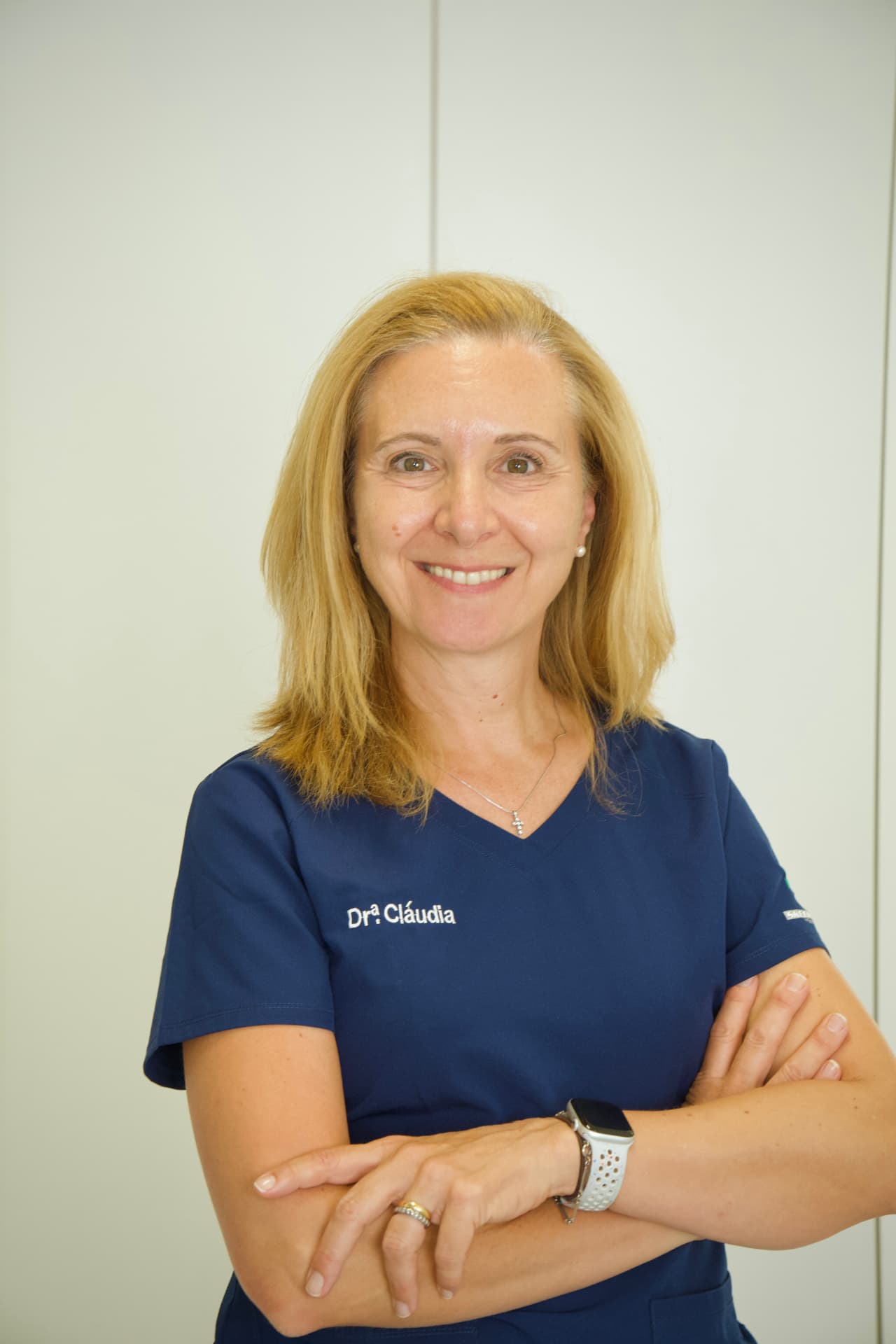 Retrato de Dra. Cláudia Valente, Médica Dentista
